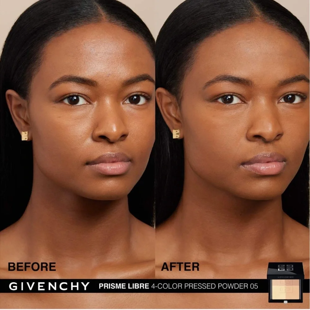 Givenchy Prisme Libre 4 Color Pressed Powder in 05 Popeline Mimosa - BNIB